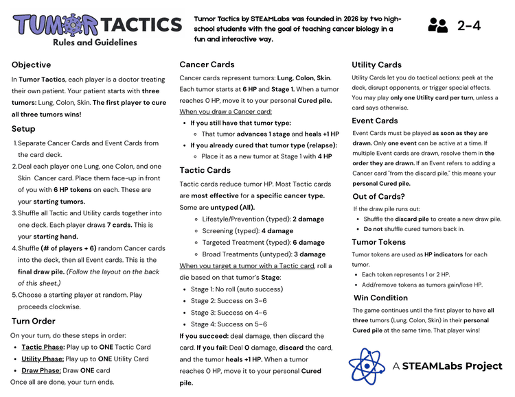 Rulebook page 1